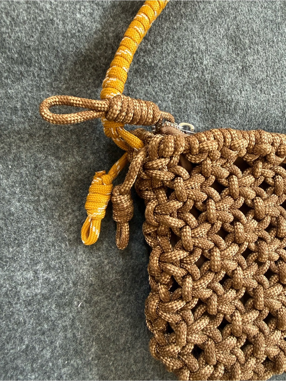 ZARA ROPE SHOULDER BAG - Picture 11 of 12